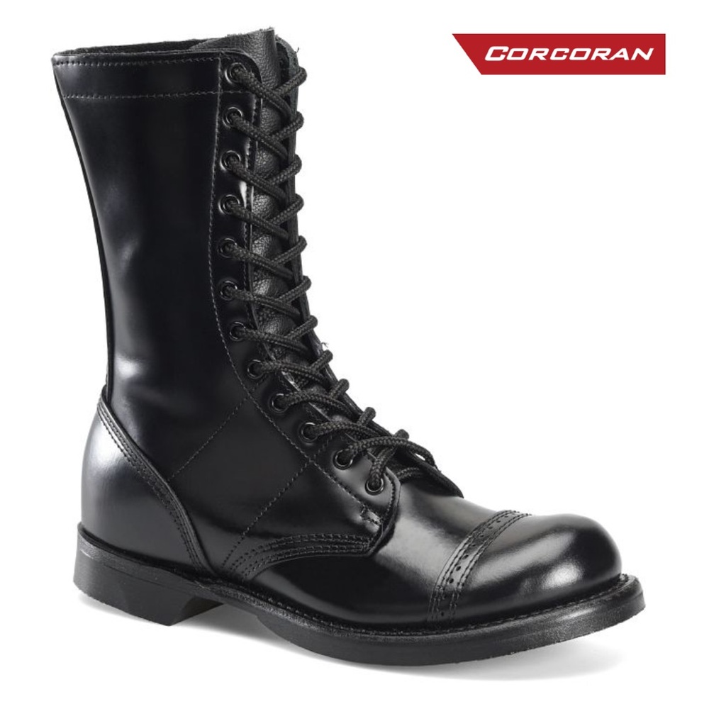 Corcoran Men's Black Leather Boots